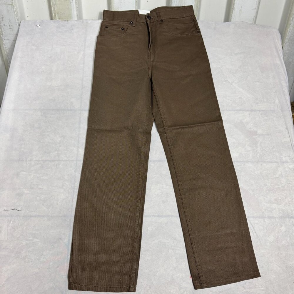 Lavana Straight Leg Jeans Mens Brown Denim 5-Pocket Outdoor‎ Size 30x30 NWT